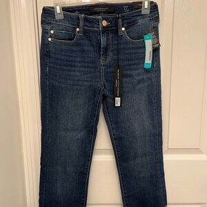 Liverpool Women's Deep Indigo Cropped Jeans